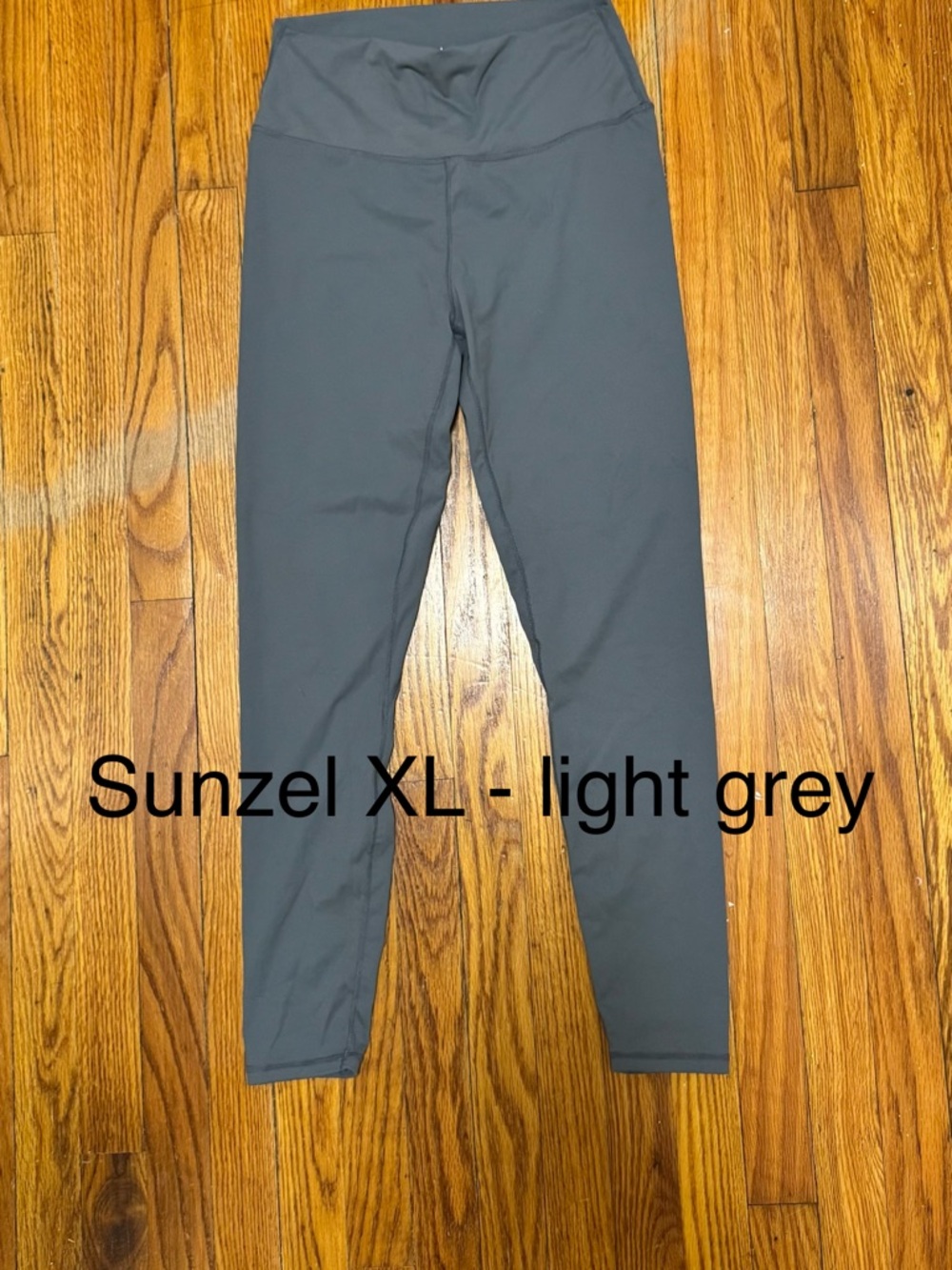 Sunzel Light Grey High-Waist Leggings